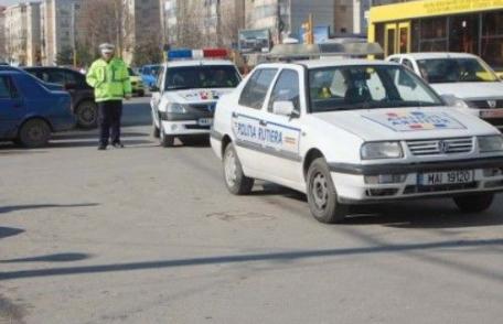 Filtre ale poliției la toate intrările și ieșirile din municipiul Botoșani