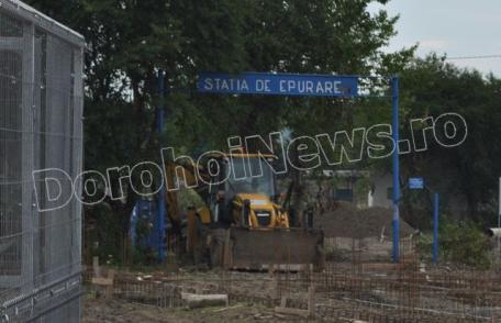 Au început lucrările de reabilitarea şi extindere a staţiei de epurare a apelor uzate din Dorohoi