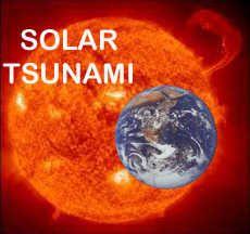 Tsunamiul solar va ajunge vineri în atmosfera Terrei