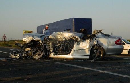 Tânăr din Dorohoi decedat într-un cumplit accident de circulație pe drumul Botoșani-Suceava - FOTO