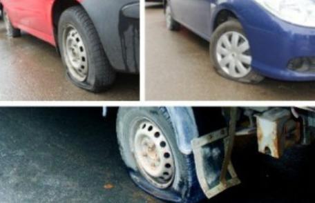Panică printre șoferi! Cineva le sparge cauciucurile maşinilor. Vulcanizările nu mai fac faţă