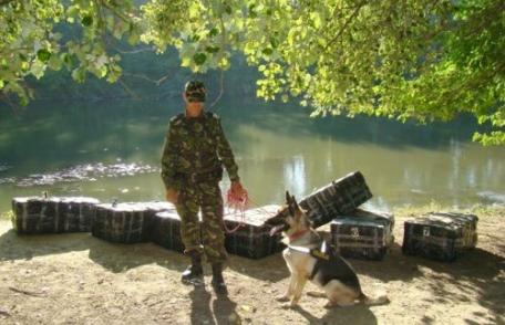 216.000 ţigarete de contrabandă confiscate de poliţiştii de frontieră botoşăneni - FOTO