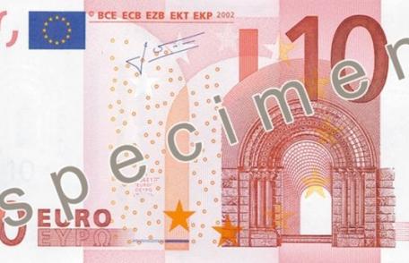 Noile bancnote euro vor intra în uz peste trei săptămâni