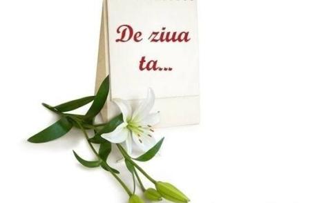 Sarbatoritii zilei de astazi  1 Martie