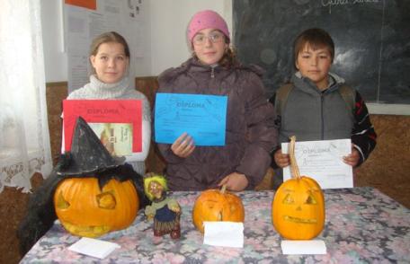 Hallowen la Școala Gimnazială Ioan Cernat Havîrna - FOTO