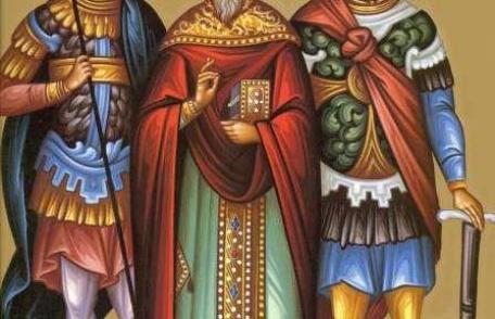 În această lună, în ziua a treia, pomenirea sfinţilor Eutropiu, Cleonic şi Vasilisc