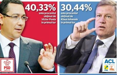 Rezultate alegeri prezidenţiale 2014. Vezi situaţia pe judeţe!