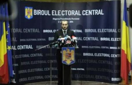 Alegeri prezidenţiale 2014 - BEC: Vezi situaţia candidaților după numărarea voturilor din 96,50% secţii