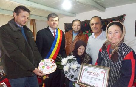 Moment aniversar unic în peisajul local ibăneștean: 100 de ani de viață - FOTO