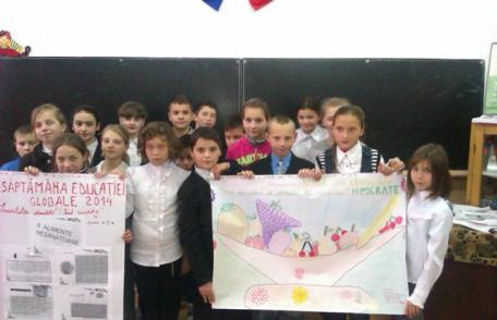 „Săptămâna educației globale” la Şcoala Gimnazială nr. 1 Hilişeu-Horia - FOTO