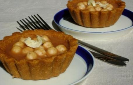 Minitarte cu caramel