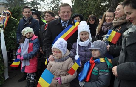Festivitate dedicată Zilei Naţionale a României organizată la Dorohoi - FOTO