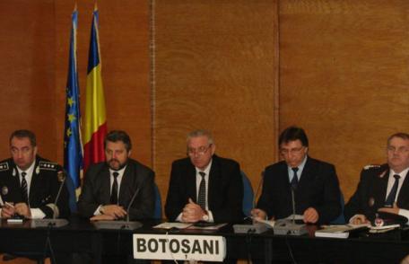 Videoconferinţă de iarnă la prefectura Botoșani