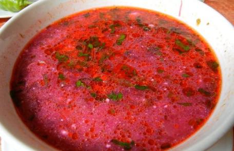 Borș de sfeclă roșie