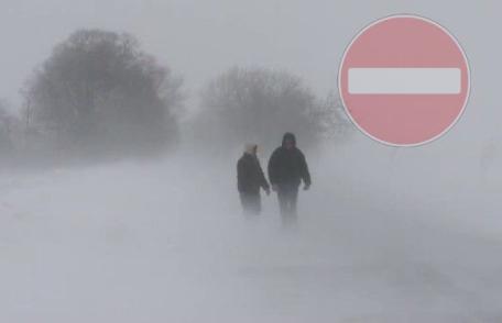 ISU Botoșani: Cetăţenii sfătuiţi să evite călătoriile pe timp de viscol