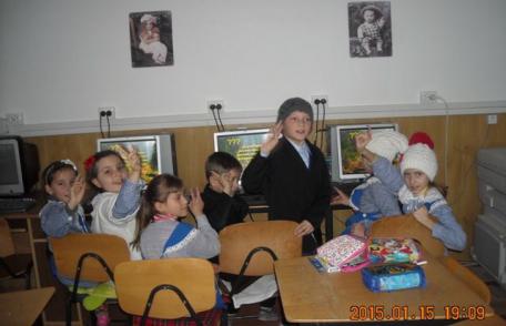 Școala Primară nr. 2 Saucenița - „Totu-i vis și armonie...” în opera geniului românesc - Mihai Eminescu - FOTO