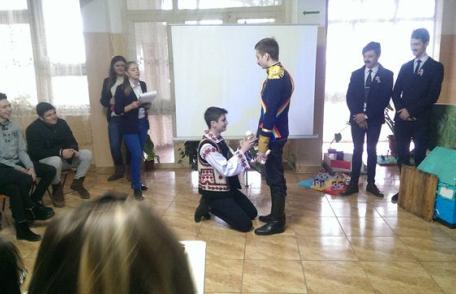 Colegiul Naţional „Grigore Ghica” Dorohoi – Unire în cuget şi-n simţiri - FOTO