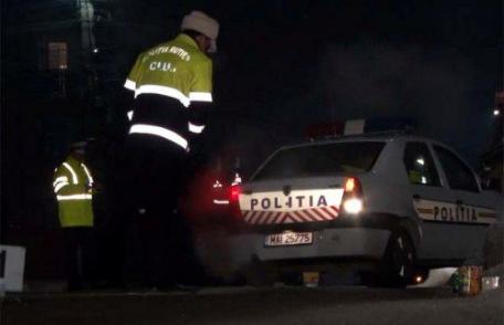 Barbat rănit în urma coleziunii unui autoturism cu o căruță