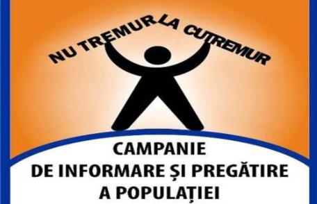 Campania de informare „Nu tremur la cutremur” derulată de  ISU „Nicolae Iorga” la nivelul judeţului Botoşani