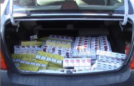 Depistat în timp ce transporta ţigări de contrabandă pe strada Spiru Haret Dorohoi 