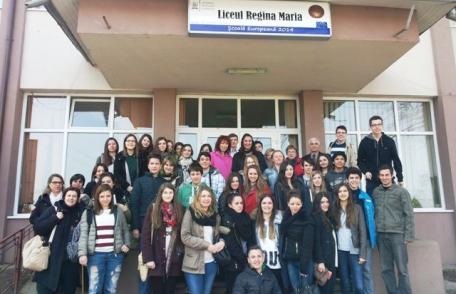 Reuniune de proiect european la Liceul „Regina Maria” din Dorohoi - FOTO