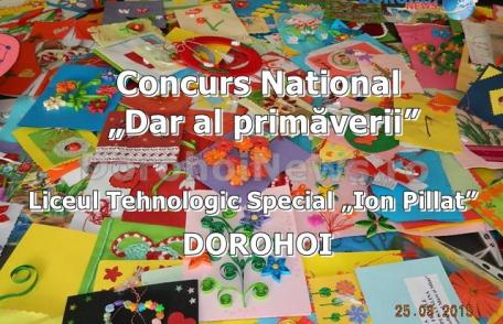 Liceul Tehnologic Special „Ion Pillat” Dorohoi! Concursul „Mărţişorul dar al primăverii” la final - FOTO