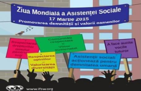 Zilele Asistenței Sociale 2015, sărbătorite și la Dorohoi - “Promovarea demnității și valorii oamenilor”