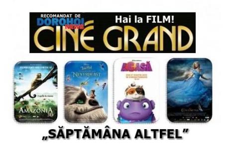 Săptămâna Altfel: Evenimente speciale dedicate copiilor la Cine Grand