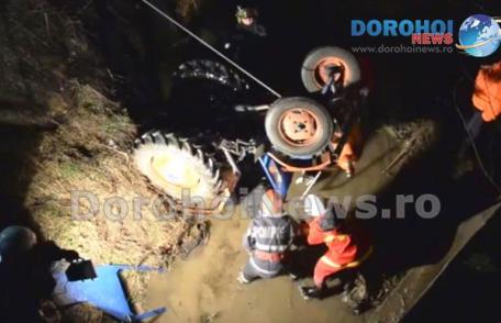 Accident tragic! Un bărbat a murit, strivit de tractorul pe care-l conducea! Nepotul său a scăpat ca prin minune