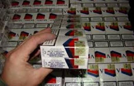 Ţigări descoperite de câinele Nakagu 