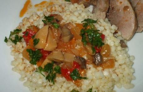 Cuscus cu ciuperci