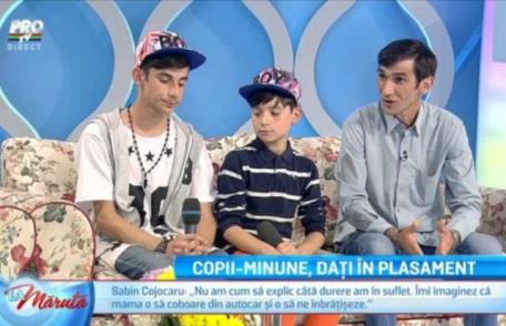 Talentul nu ţine şi de foame - Fraţii Cojocaru din Dorohoi daţi în plasament de către tată