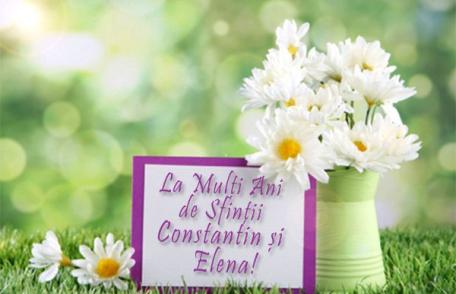 Trimite un mesaj, o urare persoanelor cu numele Constantin şi Elena