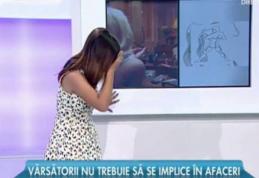 O prezentatoare din România a leşinat în timp ce prezenta rubrica Horoscop în direct la TV