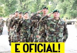 Cine merge în armată? Anunț de ultima oră pentru bărbații din România