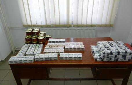 Mărfuri de contrabandă confiscate de jandarmii botoşăneni