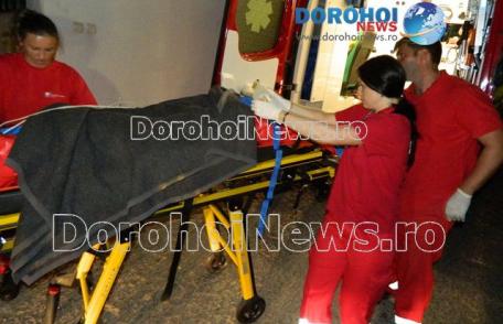 În mașina răsturnată lângă Dorohoi se aflau nouă persoane. Două fetițe în stare foarte gravă transferate la Iași! - FOTO