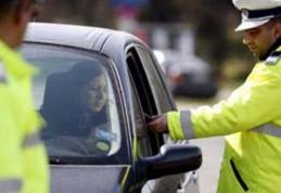 Minoră depistată în trafic conducând un autoturism fără a deține permis de conducere