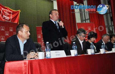 Primarul Dorin Alexandrescu, reales președinte al PSD Dorohoi - FOTO