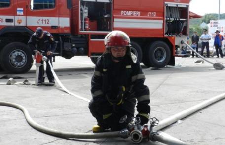 Exercițiu în caz de urgență desfășurat la Vorona de ISU Botoşani 