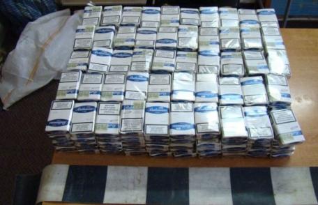 Aproximativ 24.000 de ţigarete de contrabandă confiscate de poliţiştii de frontieră - FOTO