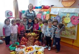 Săptamâna fructelor şi legumelor donate la Grădiniţa „Ştefan cel Mare şi Sfânt” Dorohoi - FOTO