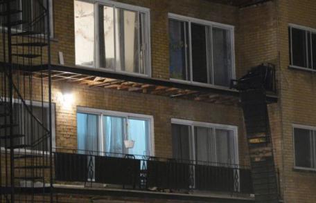 Balconul unui imobil deținut de Lucian Bute s-a prăbușit. Două persoane au murit