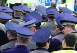 Polițiștii ies marți în stradă - protestează față de disponibilizări