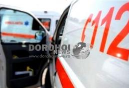 Angajat al unei societăţi din Botoşani transportat la spital după ce a suferit un accident la locul de muncă