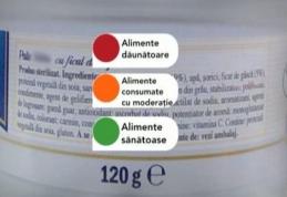 Buline colorate : Alimentele vor fi înscripţionate în funcţie de riscul asupra sănătăţii