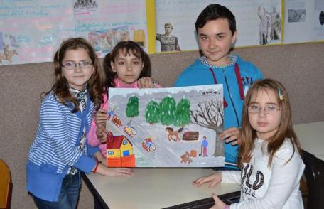 Elevi de la Clubul Copiilor Dorohoi premiați la Concursul național „Vis de iarnă” 2016, Sighetu Marmației - FOTO