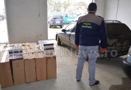 Ţigări de contrabandă de peste 112.000 de lei confiscate la frontiera de est. Șoferul a fost arestat! VIDEO / FOTO