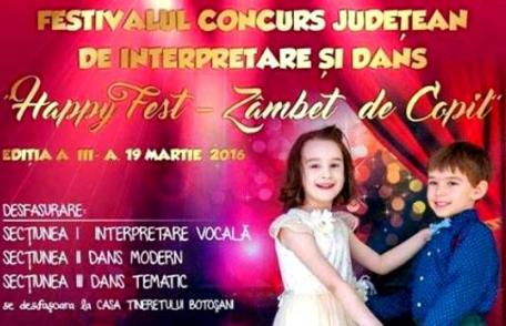 Festivalul Județean „HAPPY FEST – ZÂMBET DE COPIL”