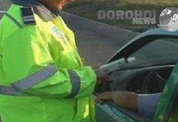 Dorohoian prins de polițiști băut la volan pe strada Dumitru Furtună